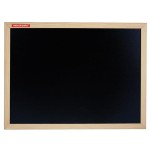 Tablica kredowa rama drewniana 60x80cm MEMOBE czarna /TB86MB/