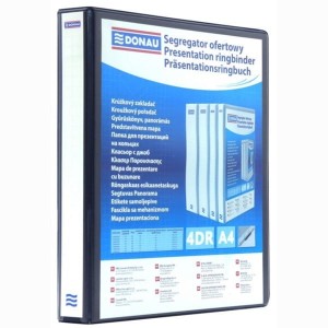 Segregator ofertowy/panorama A4/37 4RD/16 DONAU czarny /2788164PL-01/