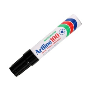 Marker permanentny ścięty 7,5-12mm ARTLINE czarny 1 szt. /AR-100/