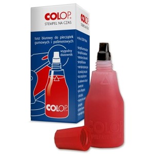 Tusz do stempli COLOP czerwony 25ml