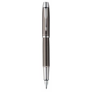 Komplet PARKER pióro+długopis IM GUN METAL CT z etui /S0856240/S0856490/
