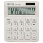 Kalkulator 12-pozycyjny CITIZEN SDC-812 BN, 1 szt. biały/SDC812BN/