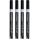 Marker olejowy 2,2mm DONAU ŚREDNI biały 1szt. /7368001PL09/