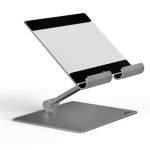 Uchwyt do tabletu z podstawą stołową DURABLE RISE srebrny /894023/