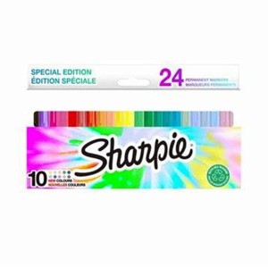 Marker pernamentny okrągły 1,0mm SHARPIE FINE/ULTRA mix kolorów 24szt. /