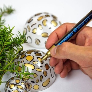 Marker olejowy SCHNEIDER MAXX 271, okrągły, 1-2 mm, czerwony /SR127102/