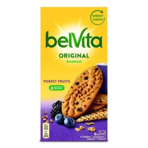 Ciastka zbożowe 300g BELVITA owoce leśne