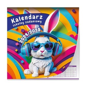 Kalendarz szkolny 295x295mm zadaniowy 2024/2025 1szt. /CSBZ250001/