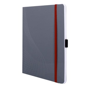 Notatnik Notizio A5 oprawa miękka szary linie 80 kartek Avery Zweckform /7018/