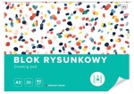 Blok rysunkowy A3 20 kartek INTERDRUK