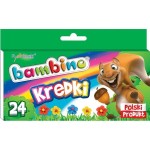 Kredki świecowe BAMBINO 24 kolory