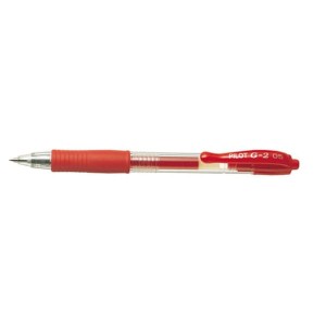 Długopis PILOT G2 gel czerwony /BL-G2-5R/