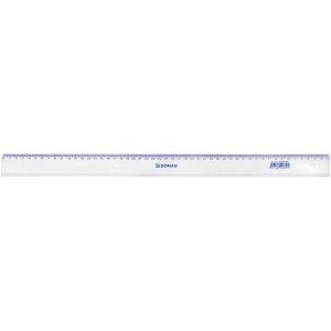 Linijka Donau, 50cm, transparentna /7055001PL-00/