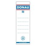 Etykiety 48x153  wsuwane do segregatora DONAU dwustronne 20szt /8370920-09PL/