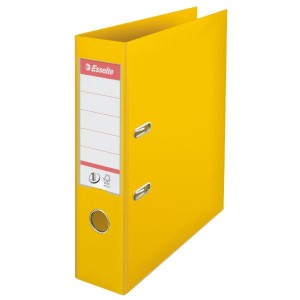 Segregator ESSELTE No.1 A4 szer. 75 mm żółty /811310/