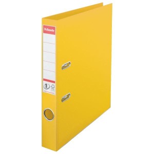 Segregator ESSELTE No.1 A4 szer. 50 mm żółty /811410/