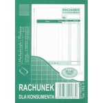 Druk "Rachunek dla konsumenta" A6 Michalczyk i Prokop /262-5/