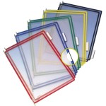 Panele prezentacyjne TARIFOLD Technics A4 10szt.niebieskie /114001/