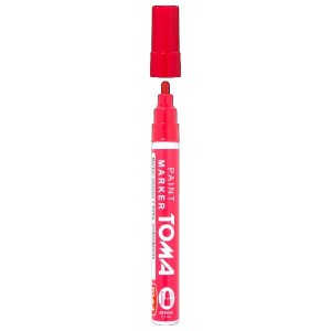 Marker olejowy Toma 440 czerwony
