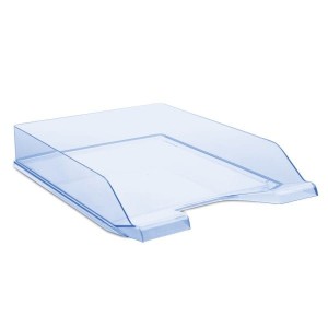 Szuflada na dokumenty DONAU transparentna niebieska /7470001PL10/