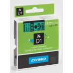 Taśma DYMO 12 mm/7m czarno-zielona 45019 /S0720590/