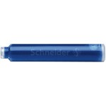 Naboje do piór Schneider, 6 szt., niebieski /SR6603/