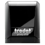 Pieczątka automat TRODAT 4910 czarna - poduszka czarna  26X9mm /TRE-4910CAWCA/