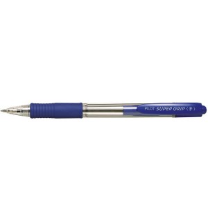 Długopis automatyczny PILOT SUPER GRIP niebieski 1szt. /PIBPGP-10R-L/