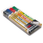 Marker suchościeralny i do flipchartu 1,9mm PENTEL MW85 komplet 4-kolory /MW85/
