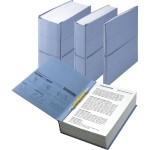 Teczka skoroszytowa ZERO MAX plus A4, niebieska
