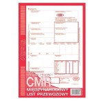 Druk samokopiujący CMR międzynarodowy list przewozowy oryginał + 4 kopie a4 80 kartek MICHALCZYK I PROKOP /800-2/