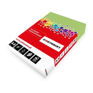 Papier ksero kolor EMERSON A4/80 jasny zielony /xem408081/