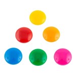 Magnesy D.RECT 30mm, różne kolory, 6 szt.