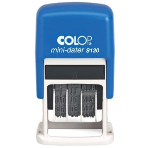 Datownik COLOP cyfrowy mini S120 poduszka czarna /S120/