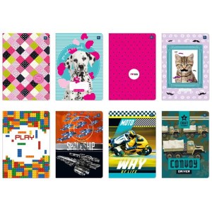 Zeszyt A5 32 kartki linia Interdruk