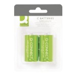 Bateria alkaliczna 1,5V LR14 Q-CONNECT 2szt. /KF0049/