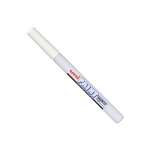 Marker olejowy 0,8mm UNI PX-203 biały /UNPX203/DBI/