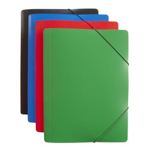 Teczka z gumką PP A4 TAURUS niebieska /T0905/