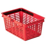 Koszyk na zakupy SHOPPING BASKET czerwony 19 l /1801565080/