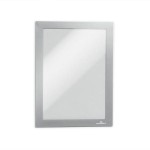 Ramka magnetyczna samoprzylepna DURAFRAME A5 z uchylną przednią stroną op.10 szt czarna /488123/