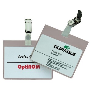 Identyfikator z klipem 60x90mm 5 sztuk /8603 19/ - OSTATNIE SZTUKI [WYPRZEDAŻ]