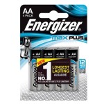 Bateria Alkaliczna ENERGIZER MAX PLUS AA, LR6, 1,5V, 4szt /EN-423211/