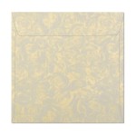 Koperta ozdobna 158x158mm RÓŻE kremowa 10szt. /280303/