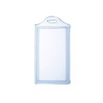 Etui na dwie karty PVC pionowe miękkie 2K-V niebieskie transparentne ARGO /601295/