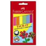 Masa mocująca FABER-CASTELL Tack-IT 50gr mix kolorów /187094 FC/