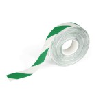Taśma podłogowa do znakowania DURABLE Duraline 50mm x 0,7mm x 30m biało-zielona /1726131/