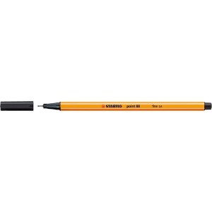 Cienkopis STABILO 88/46 czarny /88/46 /