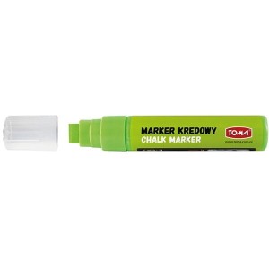 Marker kredowy ścięty 8-15mm TOMA zielony /TO-290-42/