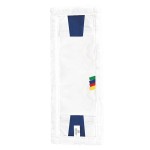 Mop mikrofaza płaski z kieszeniami i zakładkami duo 40cm MEDICLEAN /IM-AKC- 0007/